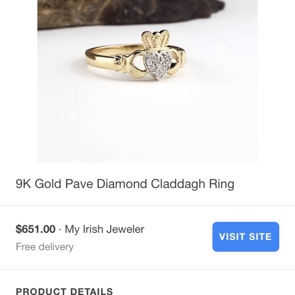 Claddagh ring - Picture 8 of 8